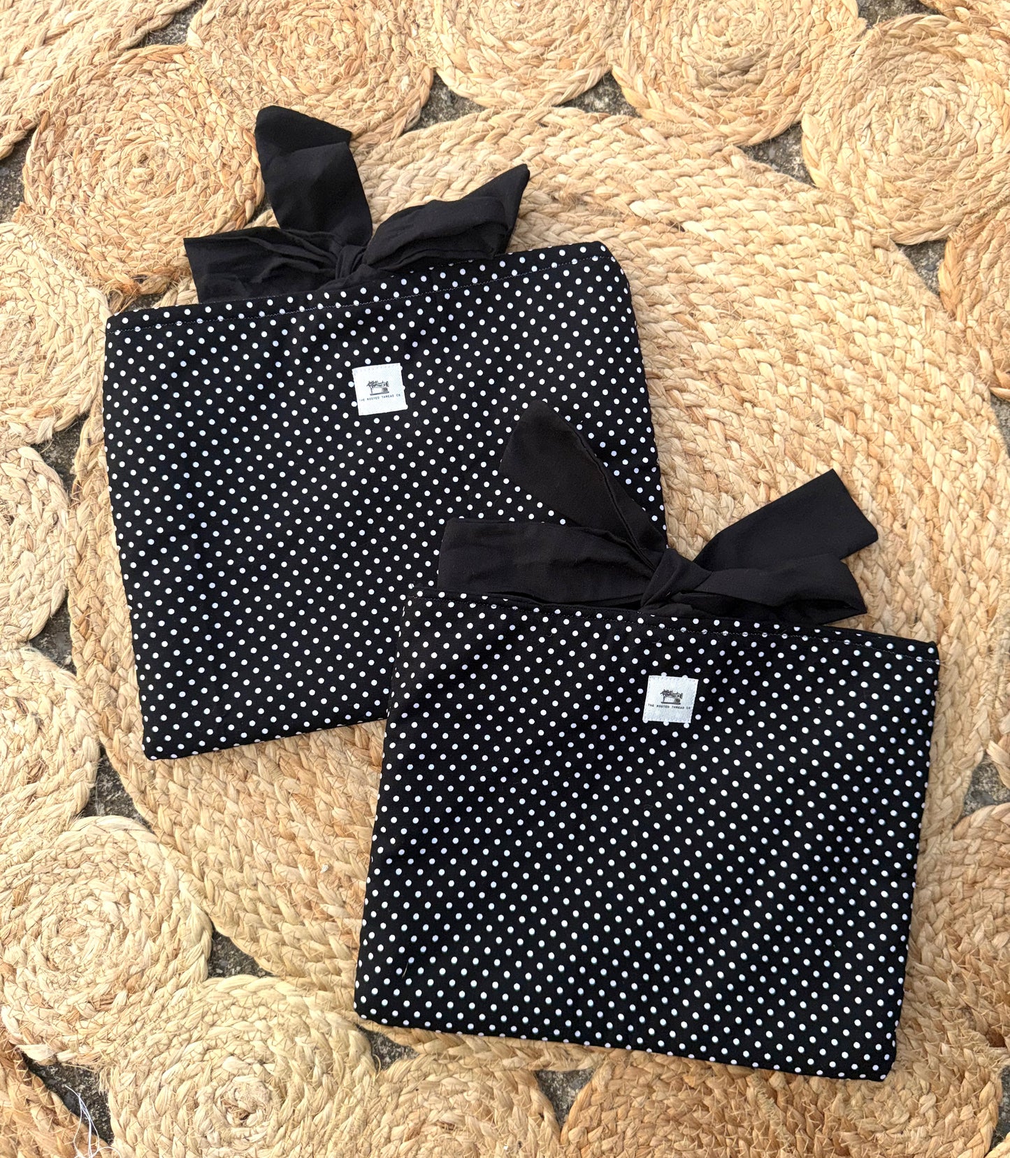 Black & White Polka Dot Bible Sleeve