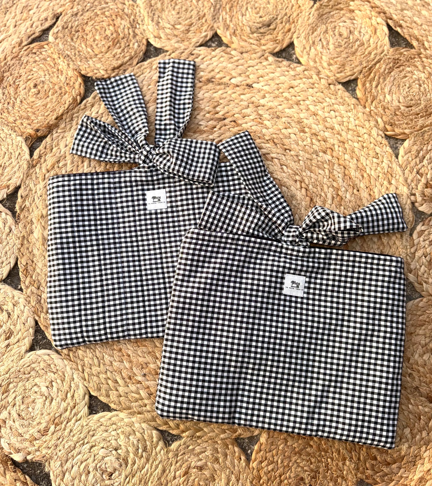 Black & White Gingham Bible Sleeve
