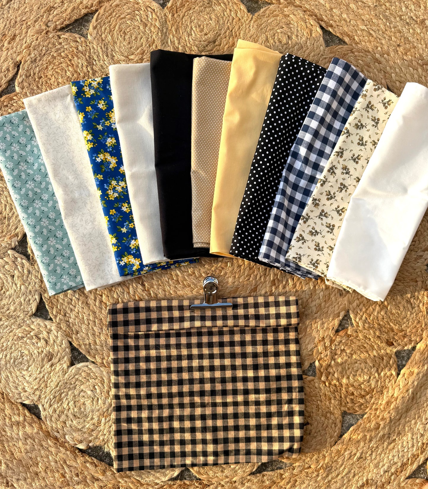 Reusable Sourdough Bread Bag with Metal Clip