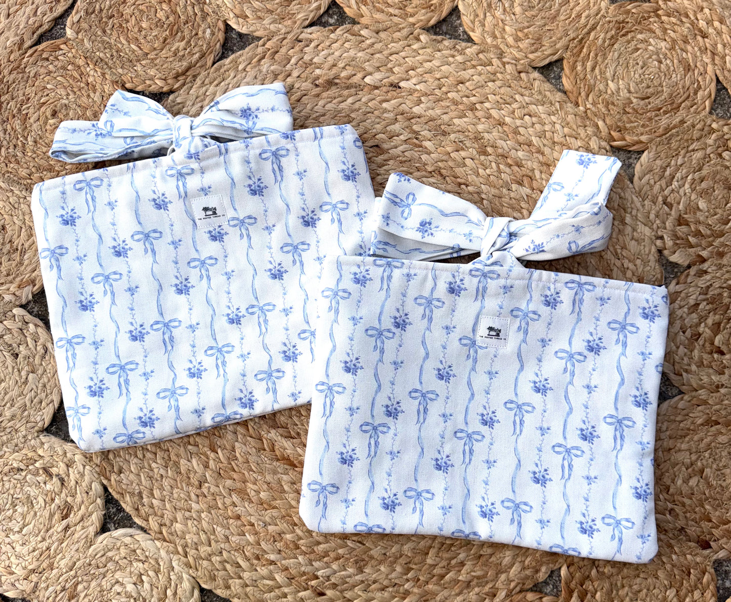 Bow & Floral Bible Sleeve